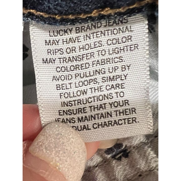 Lucky Brand Women's Lolita Skinny Medium Wash Blue Jeans size 2/26 Ankle - Picture 8 of 10